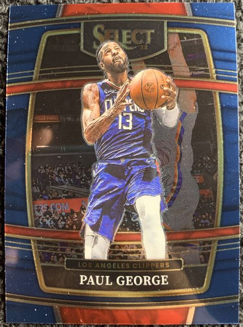 2021 22 Panini Select Paul George 14 Concourse Los Angeles Clippers