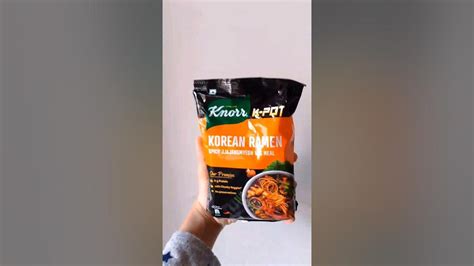 Knorr Korean Ramen Shorts Youtube