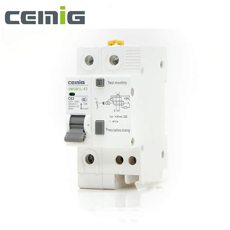 Smgb1l 63 ELCB Earth Leakage Protection Circuit Breaker China