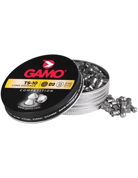 Plombs Gamo TS 10 4 5 mm avec tête en dôme