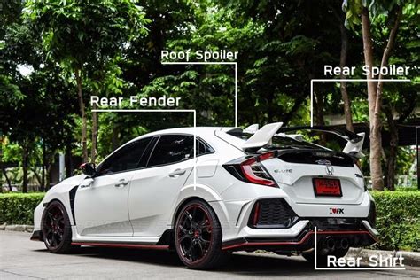 ชุดแต่ง Civic Fk Type R Zpracing Shop ศูนย์บริการตกแต่งรถยนต์ครบวงจร