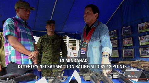 Duterte Gets Record High Satisfaction Rating Youtube