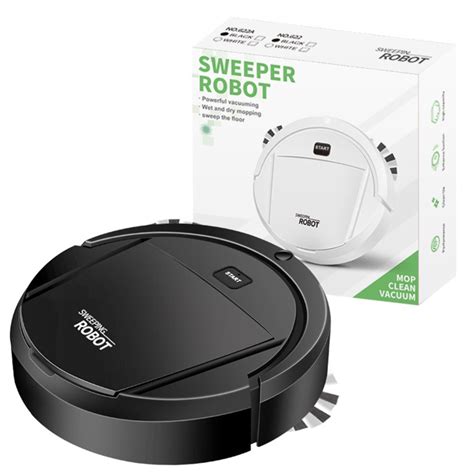 Ready Stock 3 In 1 Intelligent Sweeping Robot Rechargeable Multi