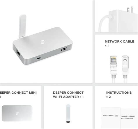 Deeper Connect Mini Set New Box Packed With Antenna Dpn Computers