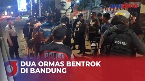 Dua Ormas Bentrok Di Bandung Saling Serang Hingga Terdapat Korban Luka