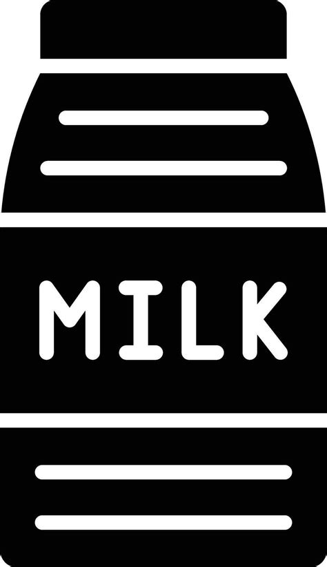 Milk Vector Icon Design Illustration 33253257 Vector Art At Vecteezy