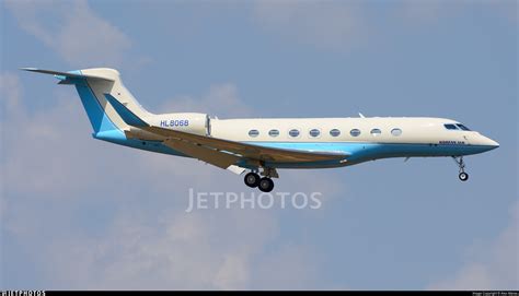 HL8068 Gulfstream G650ER Korean Air Alex Maras JetPhotos