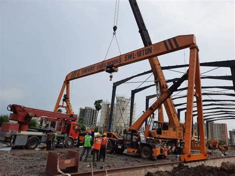 Shivay Double Ton Dg Eot Crane At Rs In Ahmedabad Id