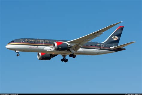 Jy Bag Royal Jordanian Boeing Dreamliner Photo By Ramon Jordi