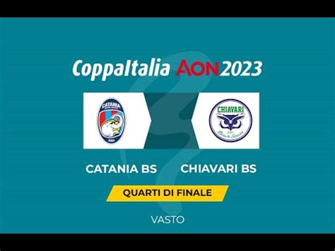 Hl Catania Bs Seastrem Chiavari Quarti Di Finale Youtube