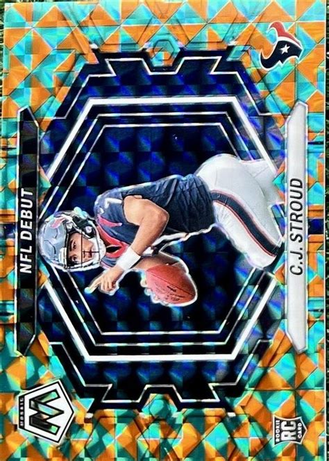 CJ Stroud 2023 Mosaic ND 3 NFL Debut Tessellation 15 Price Guide