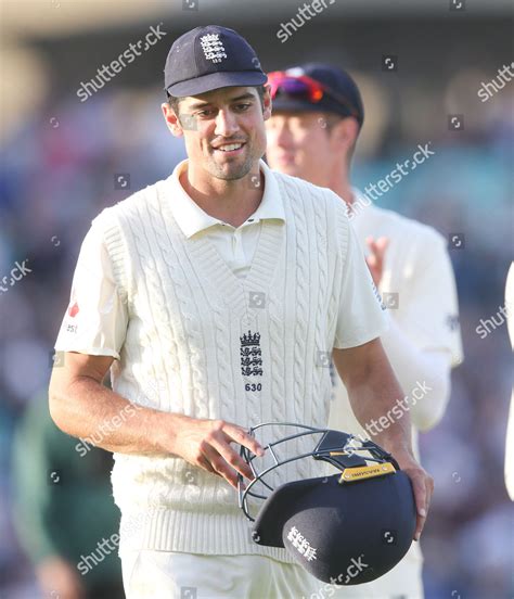 Englands Alastair Cook Leaves Field End Editorial Stock Photo Stock