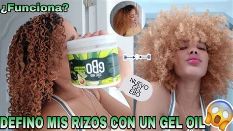 Definici N De Rizos C A Con Ebo Good Hair Gel Oil By Bo Cosmetics