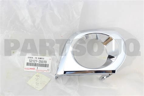 Genuine Toyota Cover Fog Lamp Rh Ebay