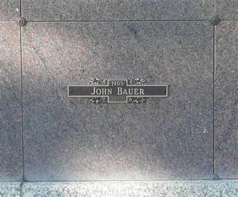 John Paul Bauer 1905 1999 Find A Grave Memorial