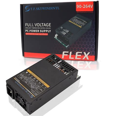 Flex 600w Modular Power Supply Kecil 1u Psu Komputer Flex Atx 500w Untuk Itx Mini Pc