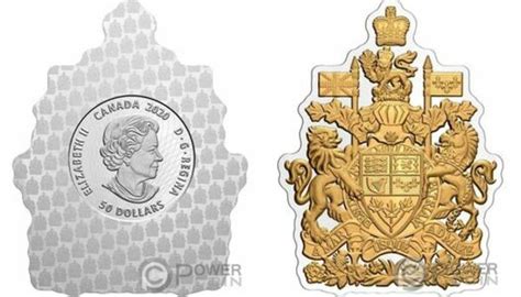 50 Dollars Elizabeth II Coat Of Arms Canada Numista