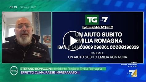 Emilia Romagna Il Presidente Bonaccini Come Il Terremoto