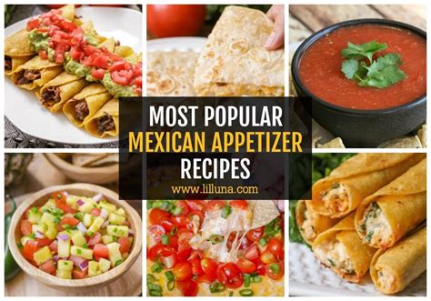 30+ Easy Mexican Appetizers | Lil' Luna