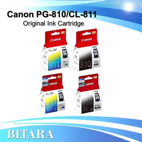 Original Canon Pg810 Cl811 810xl 811xl Value Pack Pg 810cl 811 Twin