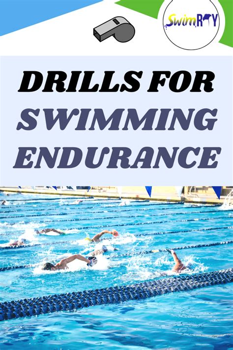 Drills for swimming endurance