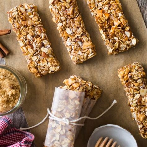 Chewy Granola Bars Easy No Bake Customizable Recipe Baking A Moment