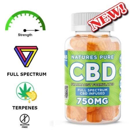 1# Best CBD Gummies - Nature's Pure CBD Oil