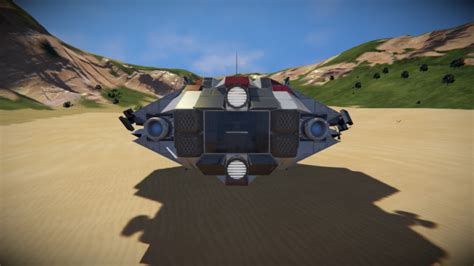 Space Engineers Frigate Mk 1 V 1 0 Blueprint Ship Large Grid Safe Mod Für Space Engineers