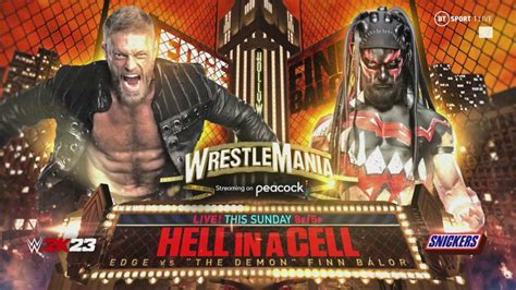 Hell In A Cell Match Edge Vs Finn Bálor Wwe One News Page Video