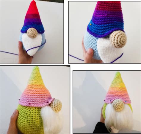 Paso a Paso Gnomo Amigurumi Patrón Gratis En Español Lovelycraft