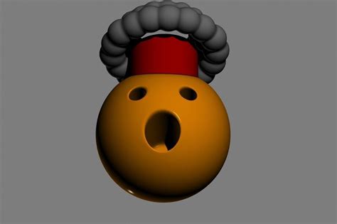 Emoji Exploding Head 3D model | CGTrader