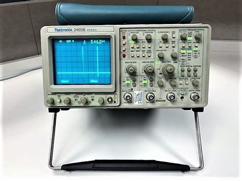 Tektronix 2465B Analog Oscilloscope 4 Channel 400 MHz Global Test