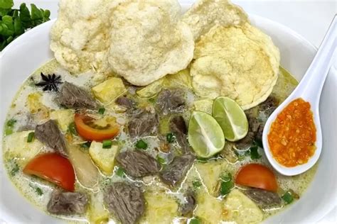 Resep Soto Betawi Komplit Kuah Susu Enak Dan Bikin Nagih Radar Depok