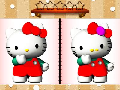 Hello Kitty Fark Bulma Oyunu Hello Kitty Oyunları