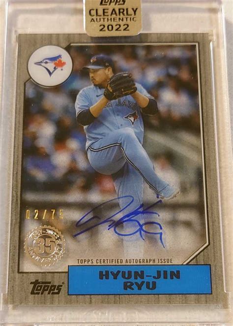 Yahoo オークション 2022 mlb topps clearly authentic auto hyun ji