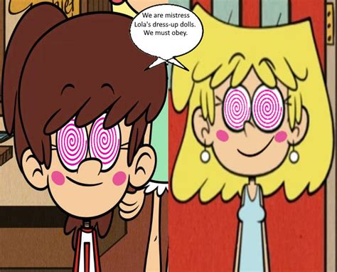 Lynn and Lori Hypnotized to be Lola's dolls by sonicdefenders on DeviantArt