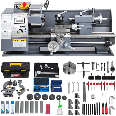 VEVOR 8 X 16 Luxury Version Metal Lathe 750W Precision Bench Top Mini