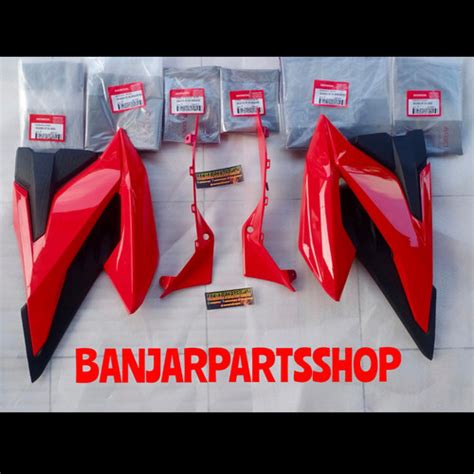 Jual Shroud Cb R Led V Merah Sayap Tangki Set Panel Cb R Led V