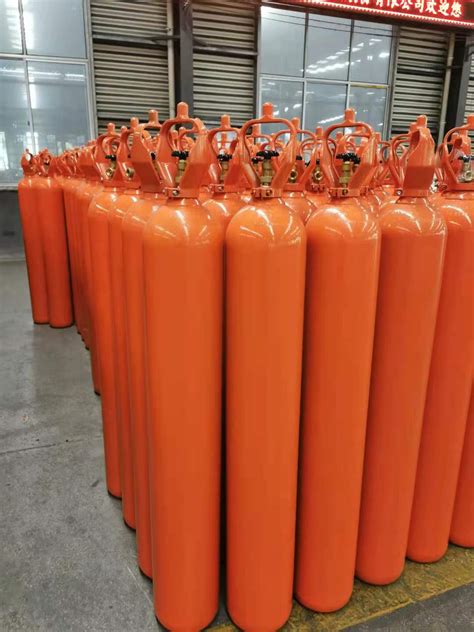 47l 200bar 58mm Iso Tped High Pressure Vessel Seamless Steel Oxygen Gas Cylinder