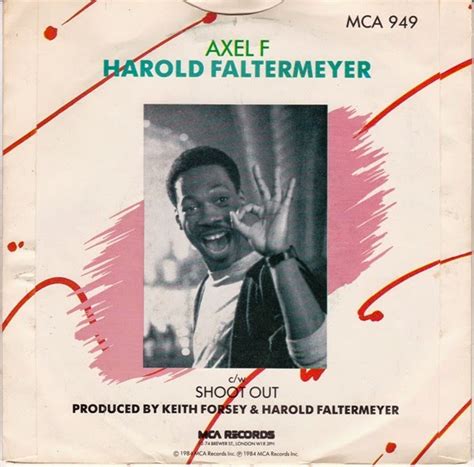 Retro Disco 80s Harold Faltermeyer Axel F Suite Soundtrack Maxi