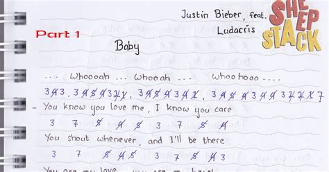 pencarian not angka : Not Angka Lagu Baby - Justin Bieber