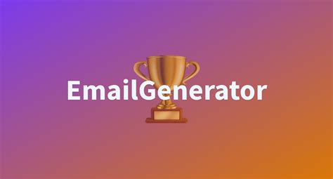 Emailgenerator A Hugging Face Space By Gforguru