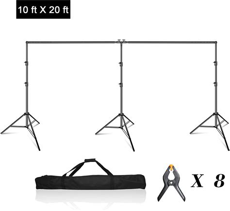 Lot Detail Emart 20 Ft X 10 Ft Heavy Duty Photography Backdrop Stand