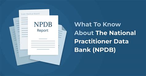 What To Know About The National Practitioner Data Bank Npdb