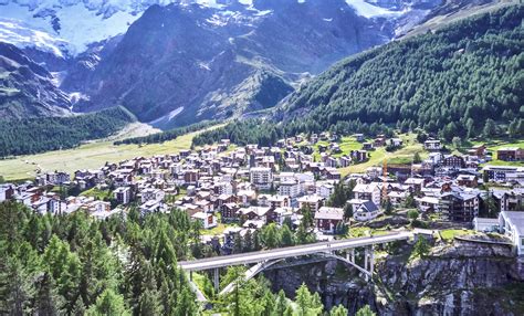 Maps: Panoramic, Village or interactive maps - Saas-Fee