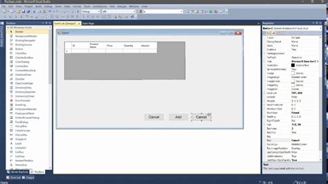 How To Create A Purchase Order Using DataGrid View Windows Form