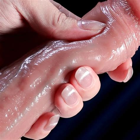 Dildo Besar Silikon Kulit Asli Murah Cangkir Isap Realistis Penis Karet