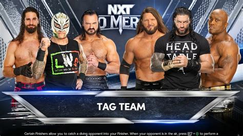 Rey Mysterio Seth Rollins Drew Mcintyre Vs Roman Reigns Aj Styles