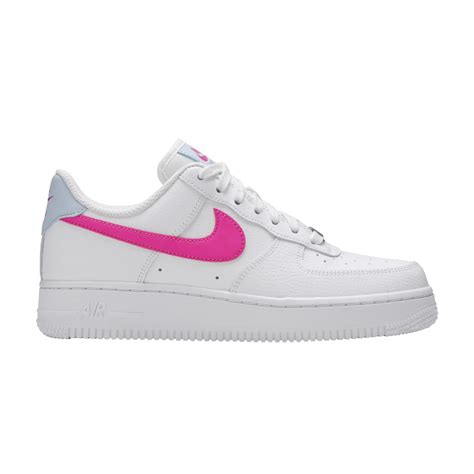 Nike Air Force White Custom Soft Pink Swoosh Edition