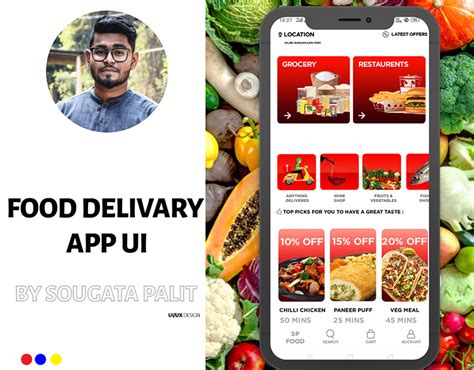 Food Delivary App UI Design On Behance